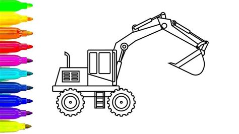Airplane backhoe space shuttle train submarine monster truck tractor boat excavator. Mejores 41 imágenes de Car and truck coloring pages en ...
