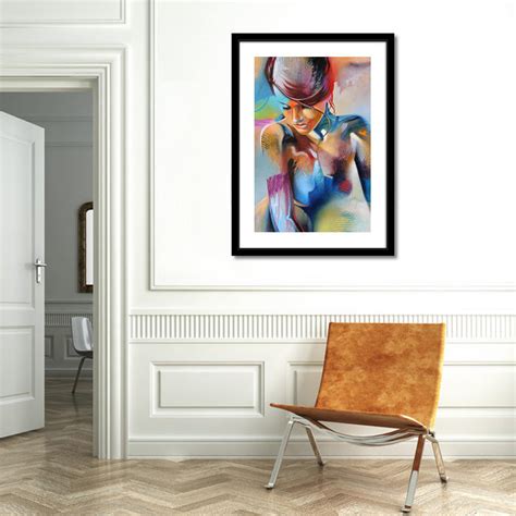 Figure Study 5 Abstract Nude Fine Art Print Limited Edition Free