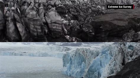 See Glacier Melt Before Your Eyes Cnn Video