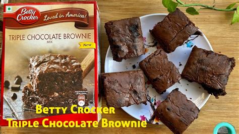 Betty Crocker Triple Chocolate Brownie Mix Betty Crocker Brownie