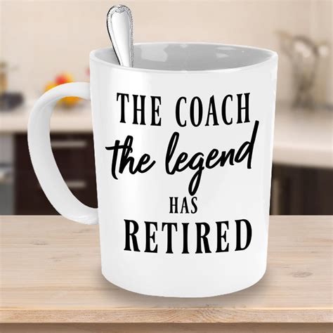 Retirement Ts For Coach Coach Retirement Mug Best Coach Etsy