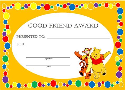 Looking For Simple Kids Awards And Certificates This Is A Great