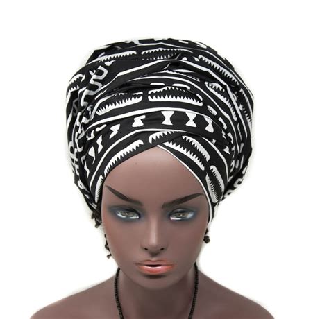 Head Wrap African Head Wraps For Women Black And White Etsy Australia