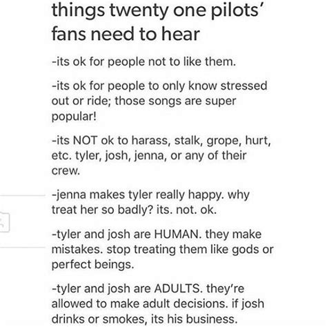 I Already Pinned This But After What Just Happened We Need To See It Again Twenty One Pilots