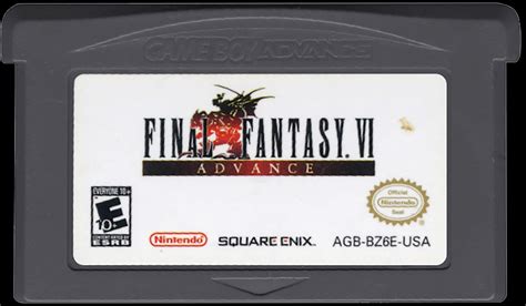 Final Fantasy Vi Advance Game Boy Advance Game Boy Advance Gamestop