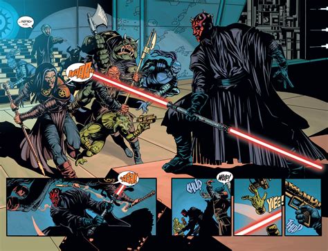 Read Online Star Wars Darth Maul Comic Issue 4