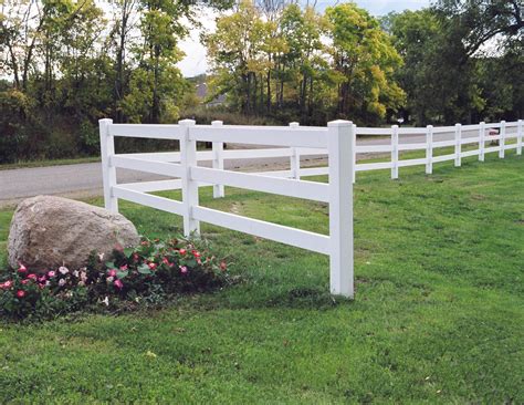 Ranch Style Fences | Backyard fences, Fence landscaping ...