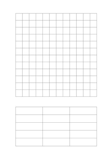 Blank Wordsearch Grid Make A Word Search Templates Templates