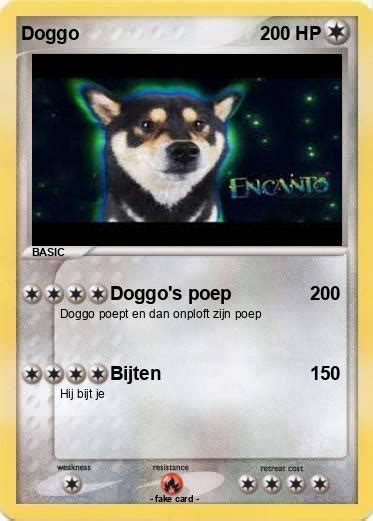 Pokémon Doggo 202 202 Doggos Poep My Pokemon Card