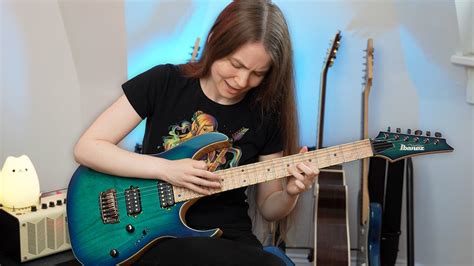 Guitar Solo I Wrote For An All Female Shred Collab Youtube