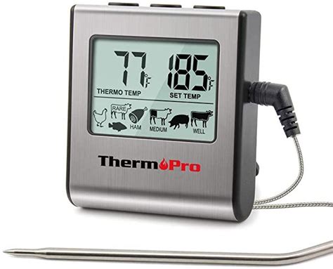 Thermopro Tp 16 Large Lcd Digital Cooking Food Meat Smoker