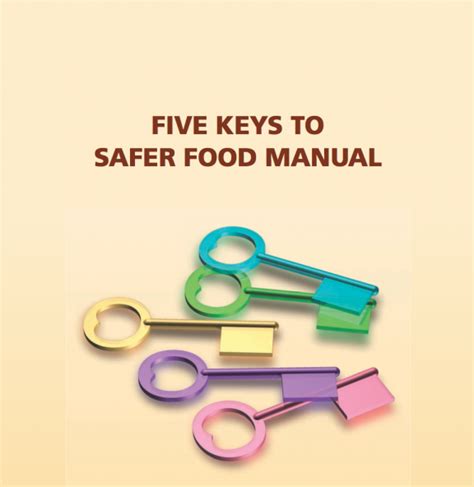 Applied Math And Science Education Repository Five Keys To Safer Food