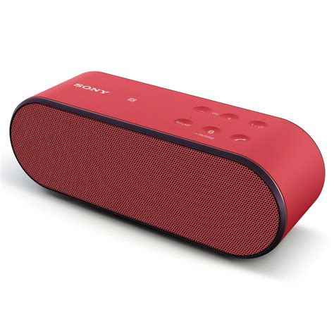 Sony Srs X2 Ultra Portable Bluetooth Speaker Red Srsx2red Bandh