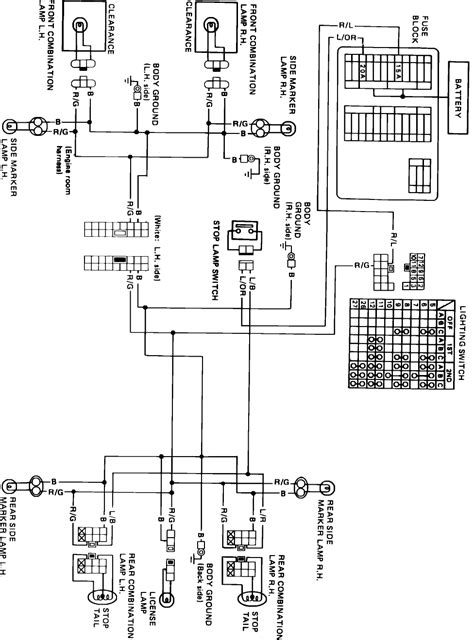 Diagram 1985 Nissan 300zx Turbo Fuse Diagram Wiring Schematic