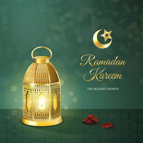 Premium Vector Realistic Ramadan Illustration