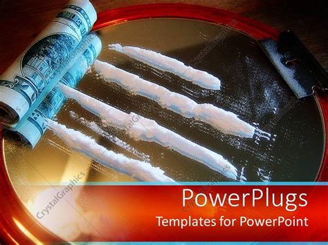 Powerpoint Template The Power Of Drugs 10163