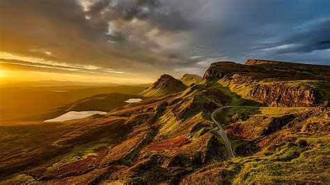 Free Photo Scotland Landscape Scenic Mountains Hills Sunset Sky