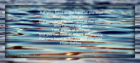 Song Story Put Your Hand In The Hand ⋆ Diana Leagh Matthews