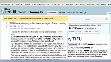 Husband Catches Wife Cheating Posts Live Updates On Reddit Latest
