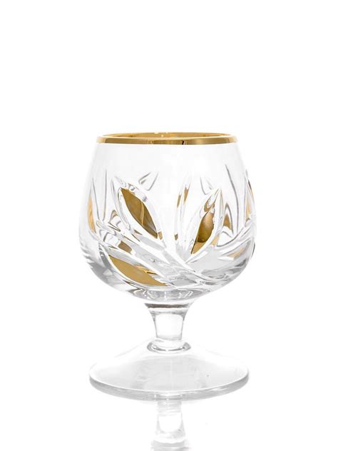 Neman Handmade 200ml7oz Vintage Crystal Glasses Brandy And Etsy