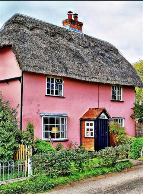 Cottage English Cottage Pink Houses Cute Cottage