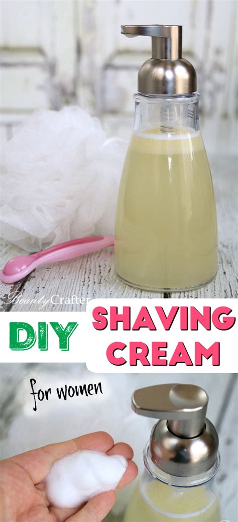 Diy Shaving Cream For Women Easy Homemade Shaving Cream