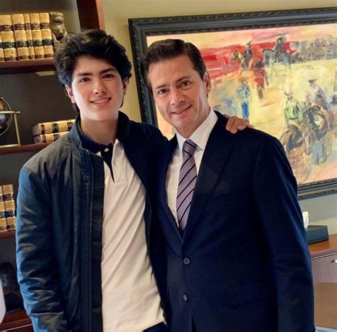 Ex De Peña Nieto Revela Foto Inédita Del Ex Presidente Con Su Hijo