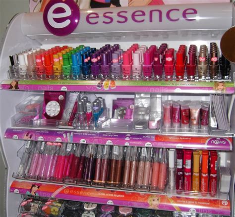 An Essence Cosmetics Display Essence Is A German Brand And They Make