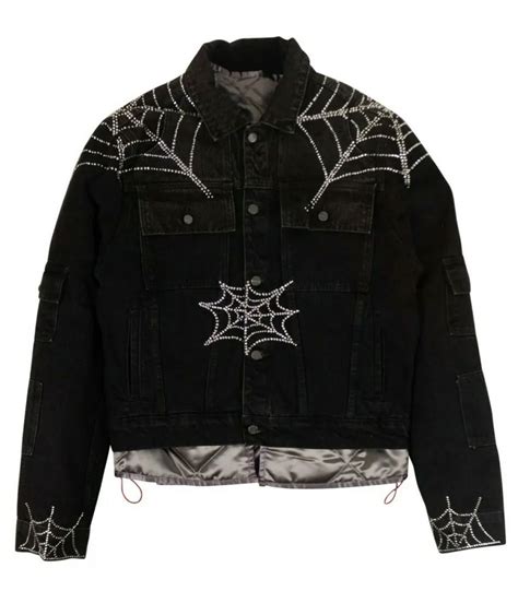 Red Denim Young Thug Spider Jacket Jackets Masters