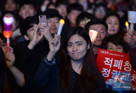 S Korean Anti Thaad Protesters Have Expectations Concern After Parks Ouster Xinhua