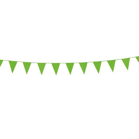 Buy Parrot Green Bunting For Party Decoration