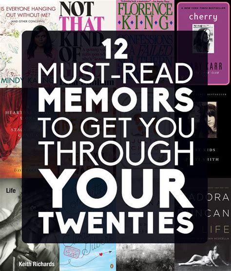12 Must Read Memoirs To Get You Through Your Twenties Book Worth