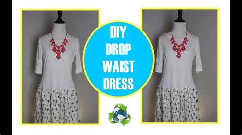 Drop Waist Dress Tutorial