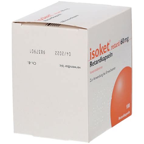Isoket® Retard 60 Mg 100 St Mit Dem E Rezept Kaufen Shop Apotheke