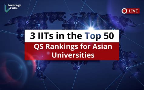 3 Iits In The Top 50 Of Qs Rankings For Asian Universities Top
