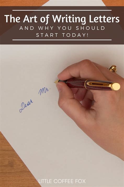 The Art Of Writing Letters And Why You Should Start Today