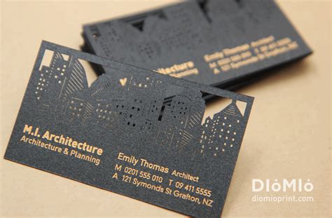 If you want to make a lasting impression with a premium business card, have your design printed by canva print. Architect Business Cards | DioMioPrint