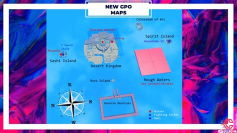 Roblox GPO Map Grand Piece Online Map 2022 New Update Gift Card Corner