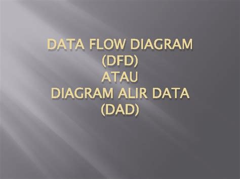 Diagram Konteks Dan Diagram Alir Data Diagram Konteks