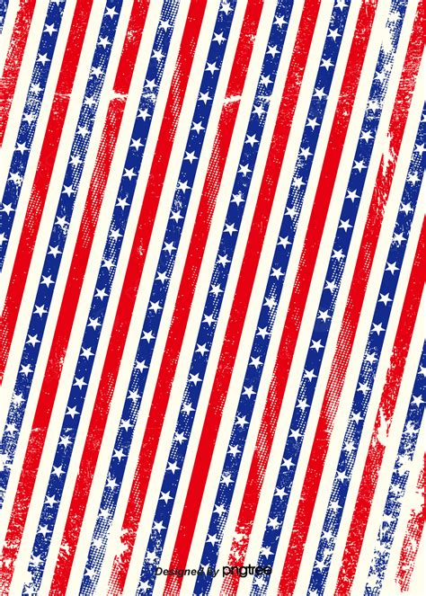 Background Latar Belakang Retro Bendera Amerika Dengan Bintang Bergaris