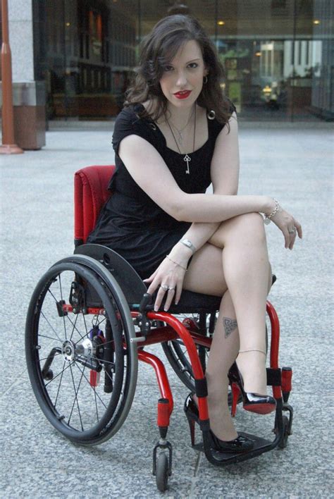 Pretty Wheelchair Women Women Model