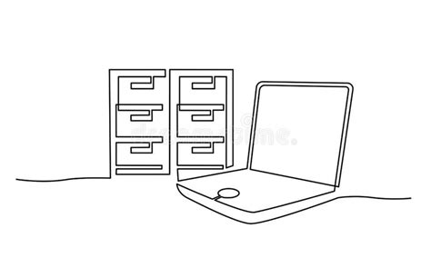 Electronic Files Line Icon Stock Illustrations 492 Electronic Files