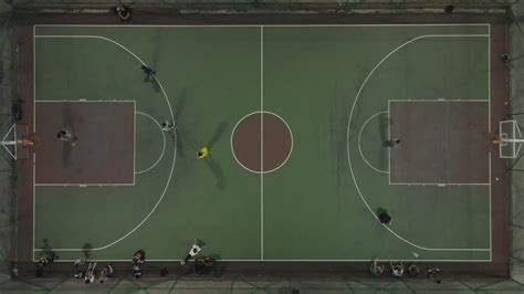 Basketball Court Top View