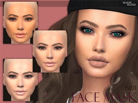 The Sims Resource Mh Face Mask N01