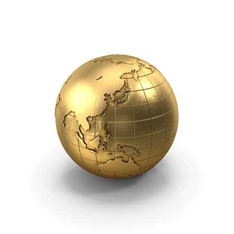 Globe Gold Png Images And Psds For Download Pixelsquid S112897949