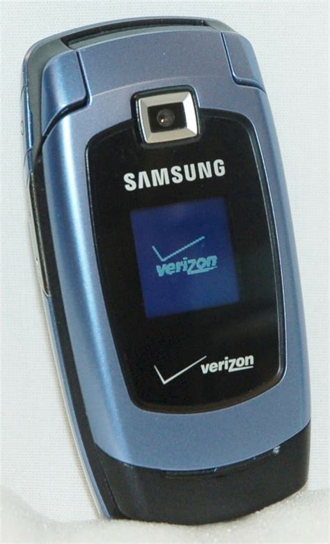 Samsung Snap Verizon Blue Cell Phone Flip Sch U340