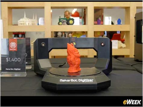 Makerbot Digitizer 3d Scanner Turbocharges The Printing Process