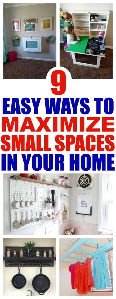 9 Genius Ways To Make The Most Of Every Small Space In Your Home Diy