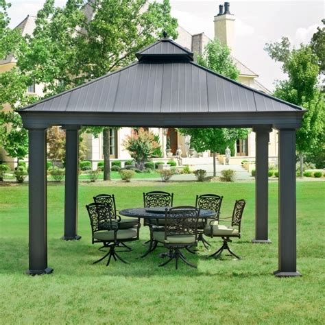 Gazebos costco store currently widely available in europe and in asia, if you do not know sign up. Metal Roof Gazebo Sam's Club - Pergola Gazebo Ideas