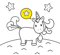 Juego de rompecabezas online de dibujos anime. 35 + dibujos para dibujar kawaii unicornio